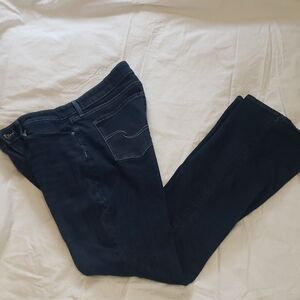 Signature by Levi Strauss Dark Indigo Women's Straight Leg Jeans